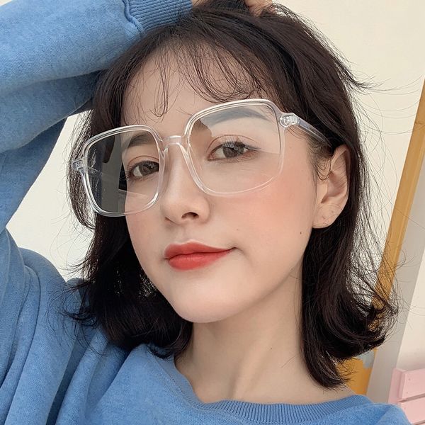 oversized square new women plastic eyeglasses vintage anti-blue light computer myopia eye glasses for men fashion glasses, Black
oversized square new women plastic eyeglasses vintage anti-blue light computer myopia eye glasses for men fashion glasses, Black