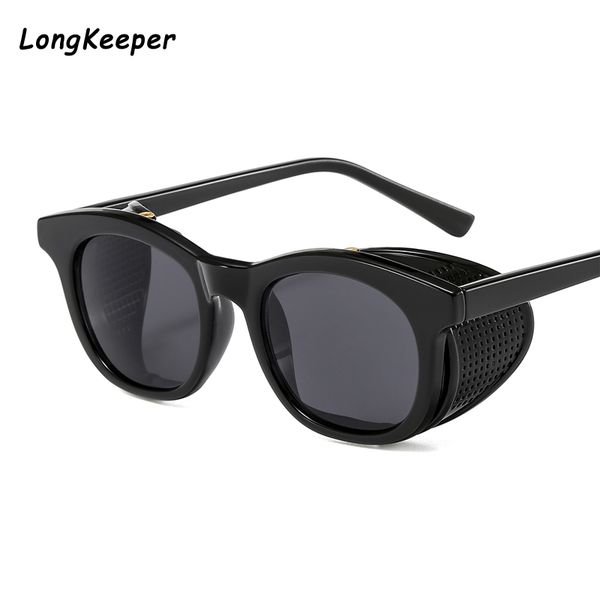 steampunk sunglasses women round glasses goggles men side visor transparent vintage retro style punk, White;black
steampunk sunglasses women round glasses goggles men side visor transparent vintage retro style punk, White;black