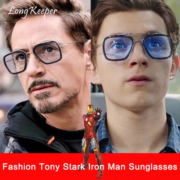 longkeeper brand vintage square sunglasses men flat glasses iron man sunglasses women goggles uv400, White;black
longkeeper brand vintage square sunglasses men flat glasses iron man sunglasses women goggles uv400, White;black