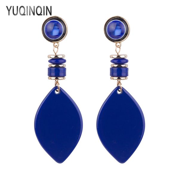 yuqinqin trendy drop earrings for women acrylic earrings female resin statement long blue dangling fashion elegant party earring, Silver
yuqinqin trendy drop earrings for women acrylic earrings female resin statement long blue dangling fashion elegant party earring, Silver