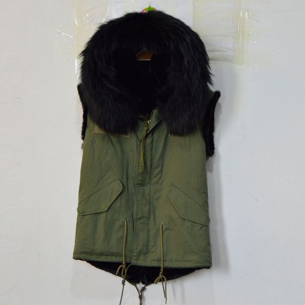 2020 mility parka shell fur vest mens or womens spring sleeveless racoon fur hooies, Black;white
2020 mility parka shell fur vest mens or womens spring sleeveless racoon fur hooies, Black;white