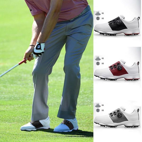 newly golf shoes men waterproof breathable non-slip shoes sport shoe laces sports spiked shoe s66
newly golf shoes men waterproof breathable non-slip shoes sport shoe laces sports spiked shoe s66