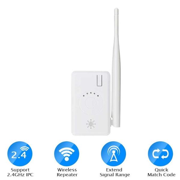 kits hiseeu wifi range extender ipc router for wireless security camera wired nvr to be, Black;white
kits hiseeu wifi range extender ipc router for wireless security camera wired nvr to be, Black;white