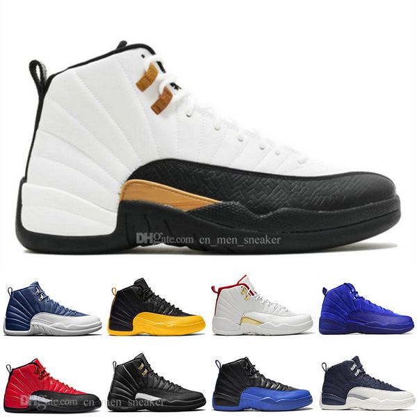 12 stone blue university gold reverse flu game dark concord wntr basketball shoes 12s ovo white playoffs men sports sneakers trainers, White;red
12 stone blue university gold reverse flu game dark concord wntr basketball shoes 12s ovo white playoffs men sports sneakers trainers, White;red