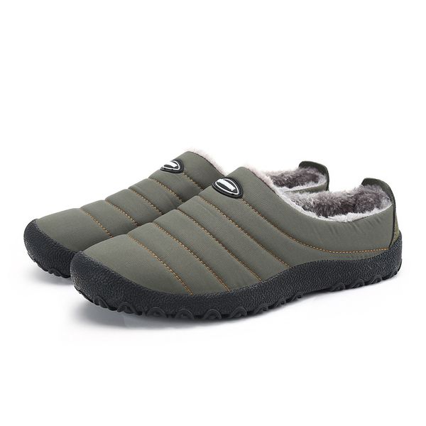 new winter indoor men house slippers warm plush shoes soft male outdoor cotton shoes non-slip, Black
new winter indoor men house slippers warm plush shoes soft male outdoor cotton shoes non-slip, Black