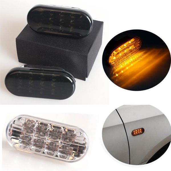 1pair car side marker light amber led turn signal lamp with smoked lens for vw 4 4 for b5 b5.5 1999 - 2004
1pair car side marker light amber led turn signal lamp with smoked lens for vw 4 4 for b5 b5.5 1999 - 2004