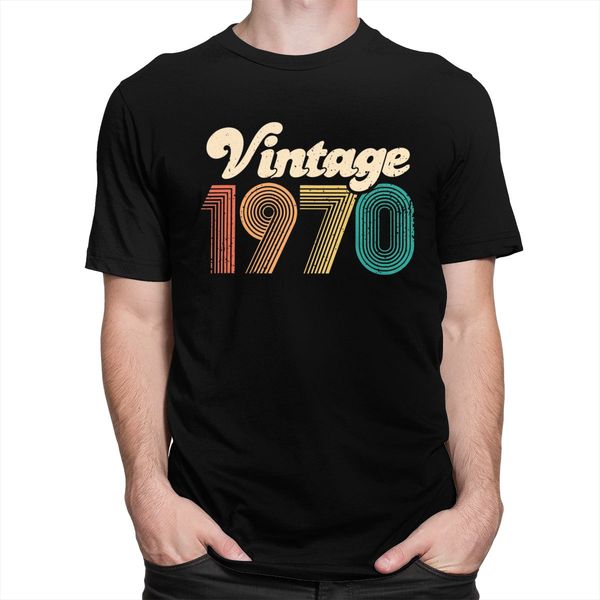 vintage made in 1970 t-shirt soft cotton shirt 50th birthday gift tee o-neck short sleeve casual 50 years old tshirt clothes
vintage made in 1970 t-shirt soft cotton shirt 50th birthday gift tee o-neck short sleeve casual 50 years old tshirt clothes