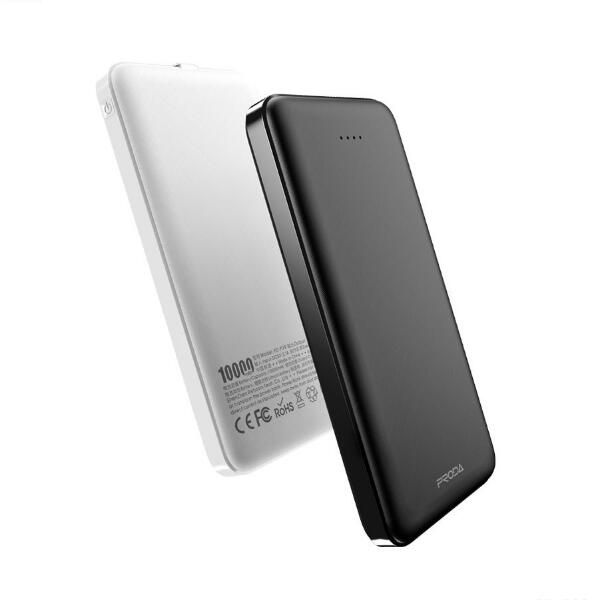 proda mobile power bank 10000 mah dual output port portable mobile phone fast charging treasure,white
proda mobile power bank 10000 mah dual output port portable mobile phone fast charging treasure,white