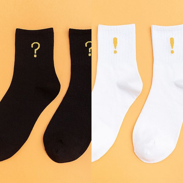 new marks women'sstyle mid-leg cotton sports leisure student new cartoon punctuation marks women'sstyle mid-leg cartoon punctuatio, Black
new marks women'sstyle mid-leg cotton sports leisure student new cartoon punctuation marks women'sstyle mid-leg cartoon punctuatio, Black
