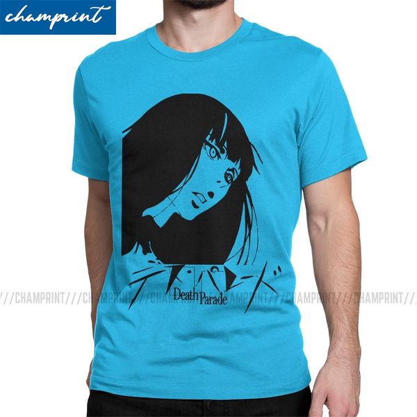 men's death parade chiyuki t shirt decim bar anime 100% cotton novelty short sleeve round collar tee shirt summer t-shirts
men's death parade chiyuki t shirt decim bar anime 100% cotton novelty short sleeve round collar tee shirt summer t-shirts