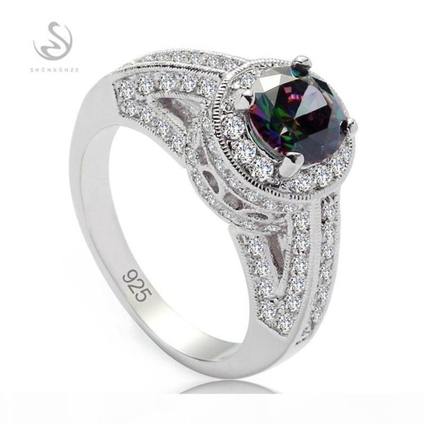 shunxunze shinning 925 sterling silver engagement wedding rings jewelry career for noble women rainbow cubic zirconia s-3798 size 6 7 8 9
shunxunze shinning 925 sterling silver engagement wedding rings jewelry career for noble women rainbow cubic zirconia s-3798 size 6 7 8 9
