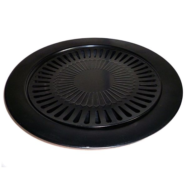portable indoor stovepan outdoor bbq grill tray smokeless cooking round 
portable indoor stovepan outdoor bbq grill tray smokeless cooking round