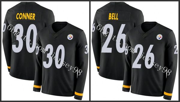 pittsburgh steelers white 30 james conner 26 le'veon bell black team color stitched nfl long sleeve jersey, Black;red
pittsburgh steelers white 30 james conner 26 le'veon bell black team color stitched nfl long sleeve jersey, Black;red
