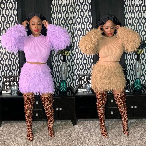 winter long sleeve sweater fashion casual woman two piece outfit solid color women clothing womens designer tracksuits, Gray
winter long sleeve sweater fashion casual woman two piece outfit solid color women clothing womens designer tracksuits, Gray