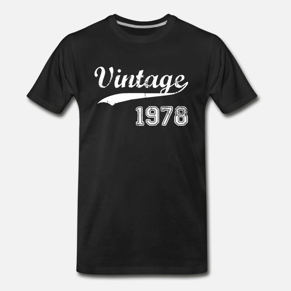 1978 t shirt men customized tee shirt o-neck leisure gift building spring natural shirt, White;black
1978 t shirt men customized tee shirt o-neck leisure gift building spring natural shirt, White;black