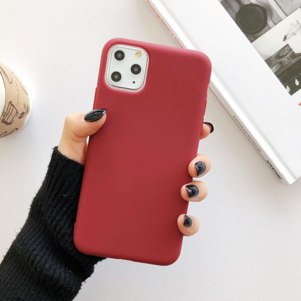 comfortable simple solid color phone case for iphone 11 pro xr x xs max 7 8 plus 6 6s case matte tpu cover 2020 fashion
comfortable simple solid color phone case for iphone 11 pro xr x xs max 7 8 plus 6 6s case matte tpu cover 2020 fashion