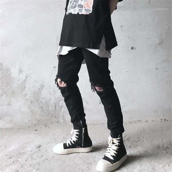 jeans fashion hole slim skinny long pants mens zipper pencil pants mens designer black, Blue
jeans fashion hole slim skinny long pants mens zipper pencil pants mens designer black, Blue