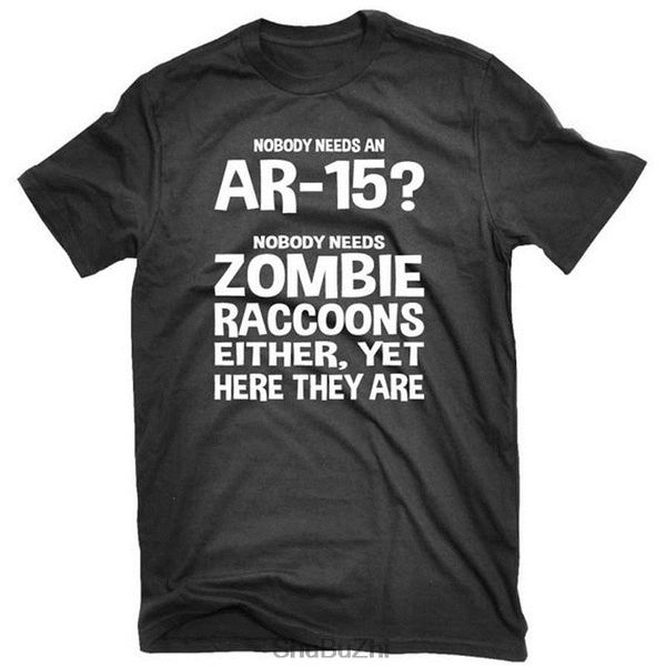 new arrived summer pro gun ar-15 zombie raccoons men funny t-shirt cool hip-hop mens t shirt pattern print tees and homme
new arrived summer pro gun ar-15 zombie raccoons men funny t-shirt cool hip-hop mens t shirt pattern print tees and homme