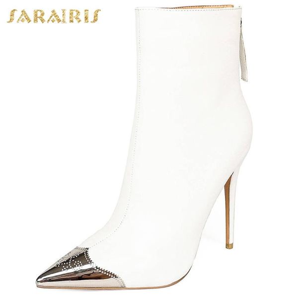boots sarairis 2021 arrivals thin high heels shoes woman pointed toe zip up spring autumn fashion ankle female, Black
boots sarairis 2021 arrivals thin high heels shoes woman pointed toe zip up spring autumn fashion ankle female, Black