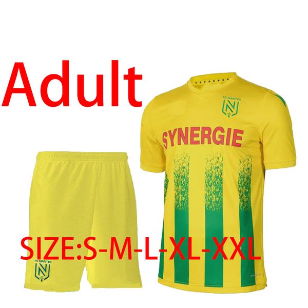fc nantes футбол джерси дом вдали майо де нант 2020 джерси 2021 simon louza toure blas coco кулибали мужчины дети комплект футбол, Black;yellow 
fc nantes футбол джерси дом вдали майо де нант 2020 джерси 2021 simon louza toure blas coco кулибали мужчины дети комплект футбол, Black;yellow