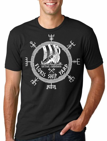 flokis shipyard vikings t-shirt valhalla viking norsemen norse floki t-shirt