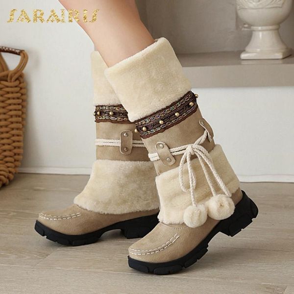 sarairis 2020 new design large size 43 platform warm winter boots woman shoes thick heels slip on add fur snow boots ladies, Black
sarairis 2020 new design large size 43 platform warm winter boots woman shoes thick heels slip on add fur snow boots ladies, Black