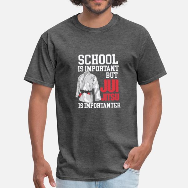 jiu jitsu is importanter funny bjj martial arts t shirt men character short sleeve s-xxxl solid color crazy basic summer slim shirt
jiu jitsu is importanter funny bjj martial arts t shirt men character short sleeve s-xxxl solid color crazy basic summer slim shirt