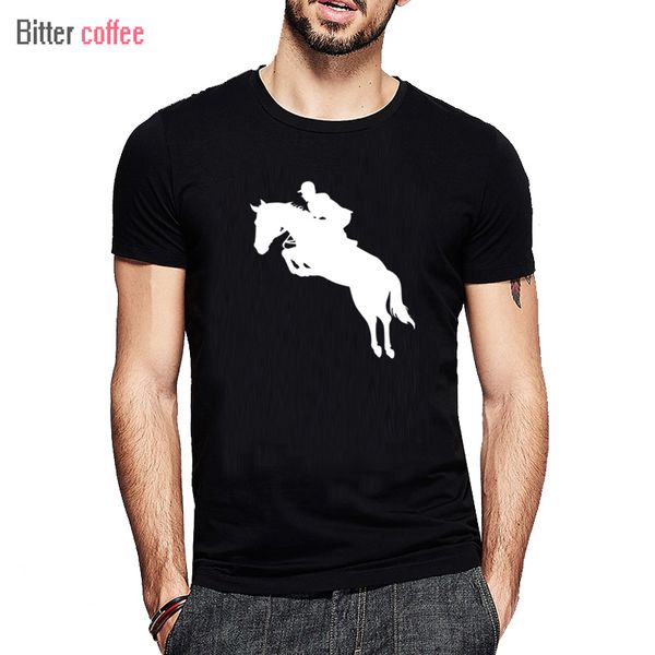 2017 summer the new fashion men's o neck short design t shirts horse with rider fashion & tees xs-xxl
2017 summer the new fashion men's o neck short design t shirts horse with rider fashion & tees xs-xxl