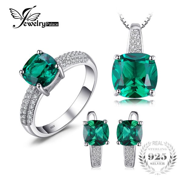 jewelrypalace 8.7ct emerald ring pendant clip earrings jewelry set 925 sterling silver fine jewelry 45cm box chainy1882503
jewelrypalace 8.7ct emerald ring pendant clip earrings jewelry set 925 sterling silver fine jewelry 45cm box chainy1882503