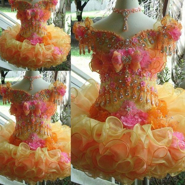 princess toddler girl pageant dresses organza illusion ball gown colorful crystals cap sleeve mini short flower girl dresses little kids, White;red
princess toddler girl pageant dresses organza illusion ball gown colorful crystals cap sleeve mini short flower girl dresses little kids, White;red