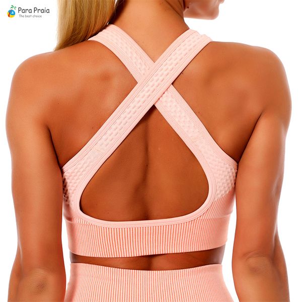 para praia cross shockproof sports bra gym bra sportswear training suit workout seamless sport for yoga fitness gym, White;black
para praia cross shockproof sports bra gym bra sportswear training suit workout seamless sport for yoga fitness gym, White;black