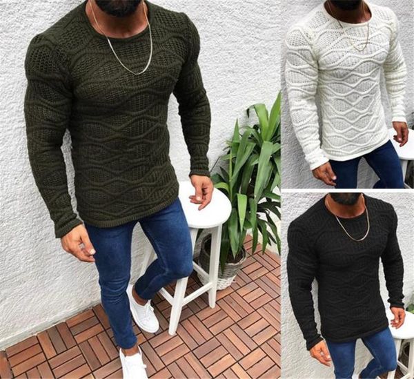 designer sweaters fashion casual slim solid color crew neck sweatshirts casual mens sweater winter new mens, White;black
designer sweaters fashion casual slim solid color crew neck sweatshirts casual mens sweater winter new mens, White;black