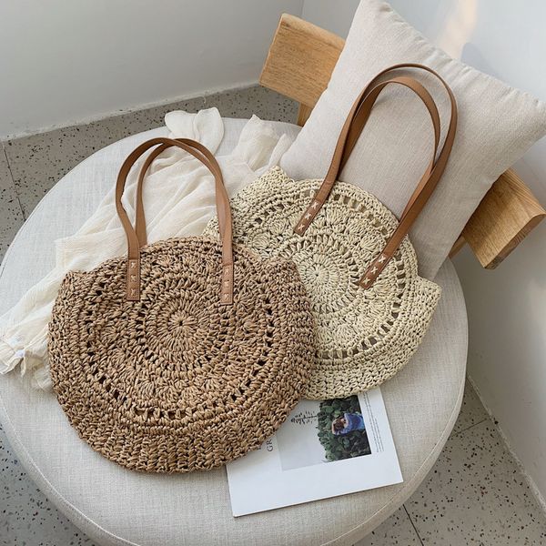 повседневной rattan женщины сумка плечи окружность солома сумка большая емкость handmae summer тотализаторов lady round bohemian бич treval
повседневной rattan женщины сумка плечи окружность солома сумка большая емкость handmae summer тотализаторов lady round bohemian бич treval