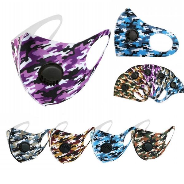 fashion designer ice silk face masks camo american flag customized breathing valve protective dustproof earloop cloth masks fy0066
fashion designer ice silk face masks camo american flag customized breathing valve protective dustproof earloop cloth masks fy0066
