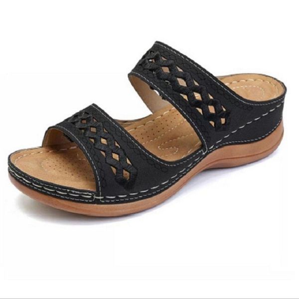моя любовь женщина обувь лето удобный клинья сандалии платформы casual non-slip roman женские сандалии пляжа мягкие женский мокасины, Black
моя любовь женщина обувь лето удобный клинья сандалии платформы casual non-slip roman женские сандалии пляжа мягкие женский мокасины, Black