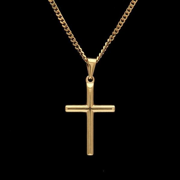 mens stainless steel cross pendant necklace with 60cm cuban link chain or gold plated box chain new fashion hip hop necklaces jewelry, Silver
mens stainless steel cross pendant necklace with 60cm cuban link chain or gold plated box chain new fashion hip hop necklaces jewelry, Silver