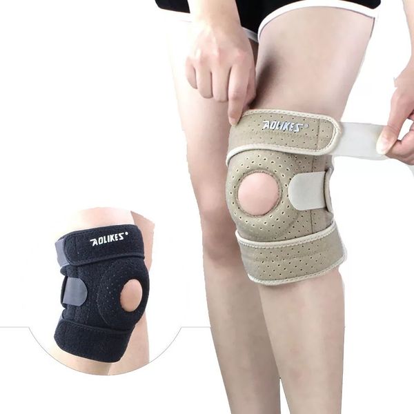 2pcs adjustable sports training elastic knee support brace kneepad adjustable patella knee pads hole kneepad safety, Black;gray
2pcs adjustable sports training elastic knee support brace kneepad adjustable patella knee pads hole kneepad safety, Black;gray