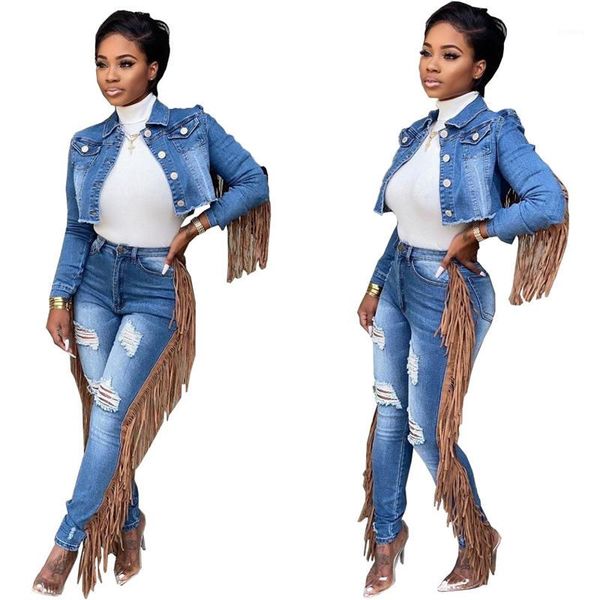 брюки части кардиган кисточка коротких топы женского 2pcs нарядов отверстие casual женской одежда нового прибытие джинсы женщины два, White
брюки части кардиган кисточка коротких топы женского 2pcs нарядов отверстие casual женской одежда нового прибытие джинсы женщины два, White