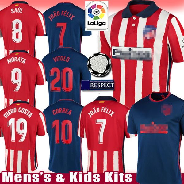 madrid atletico soccer jersey griezmann football shirt joao felix maillot de foot morata men's saul kids kits koke uniforms lemar m.llo, Black;yellow
madrid atletico soccer jersey griezmann football shirt joao felix maillot de foot morata men's saul kids kits koke uniforms lemar m.llo, Black;yellow