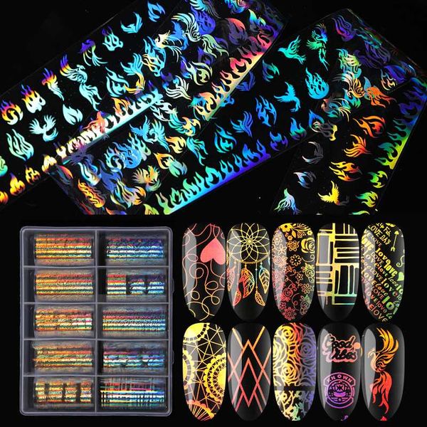 stickers & decals 10pcs/box 4*99cm nail foils colorful sparkling art transfer laser sticker paper diy design, Black
stickers & decals 10pcs/box 4*99cm nail foils colorful sparkling art transfer laser sticker paper diy design, Black