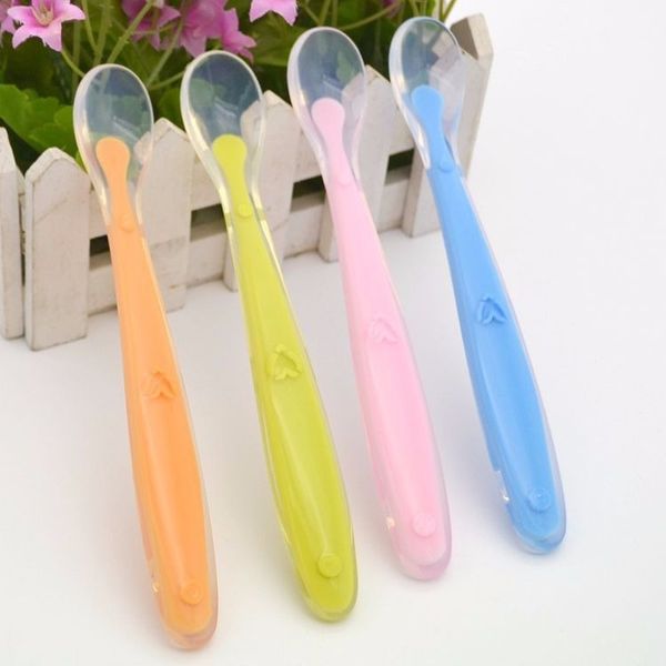 1pcs soft non-toxic silicone safety baby feeding spoon kids spoon baby feeder flatware tableware lovely gifts for kids
1pcs soft non-toxic silicone safety baby feeding spoon kids spoon baby feeder flatware tableware lovely gifts for kids