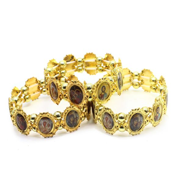 golden alloy christian orthodox icon elasticity wristband jewelry jesus hand beaded bracelet religion accessories christmas gift, Black
golden alloy christian orthodox icon elasticity wristband jewelry jesus hand beaded bracelet religion accessories christmas gift, Black