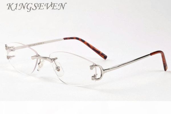 2020 vintage retro fashion sunglasses rimless clear glasses men eyewear gold silver metal frame buffalo horn glasses with box and case, White;black
2020 vintage retro fashion sunglasses rimless clear glasses men eyewear gold silver metal frame buffalo horn glasses with box and case, White;black