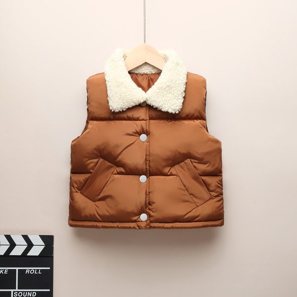 childrenautumn winter down cotton vest thickened stand fur collar male and female baby waistcoatvvph, Blue;gray
childrenautumn winter down cotton vest thickened stand fur collar male and female baby waistcoatvvph, Blue;gray