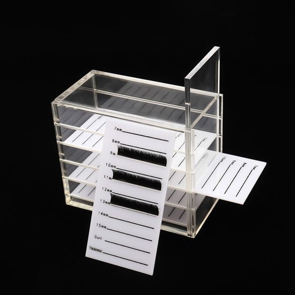5 layers eyelash storage box makeup display container eyelashes glue pallet holder grafting eyelash transparent box
5 layers eyelash storage box makeup display container eyelashes glue pallet holder grafting eyelash transparent box