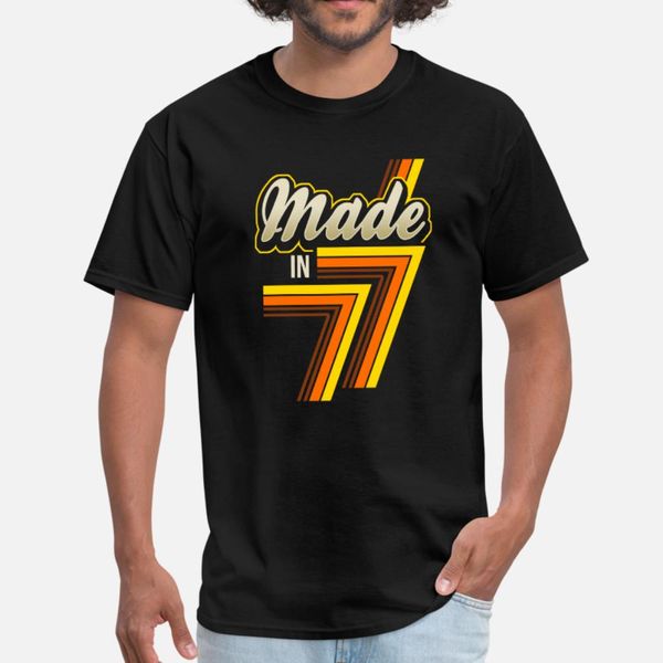 birthday made in 77 gift t shirt men print tee shirt plus size 3xl normal loose comfortable summer natural shirt
birthday made in 77 gift t shirt men print tee shirt plus size 3xl normal loose comfortable summer natural shirt