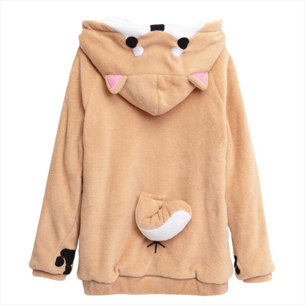 akita dog ear and tail sweatshirt plush women raglan hoodie poleron mujer 2020 kangaroo pocket hoodie paws front button hoodie, Black
akita dog ear and tail sweatshirt plush women raglan hoodie poleron mujer 2020 kangaroo pocket hoodie paws front button hoodie, Black