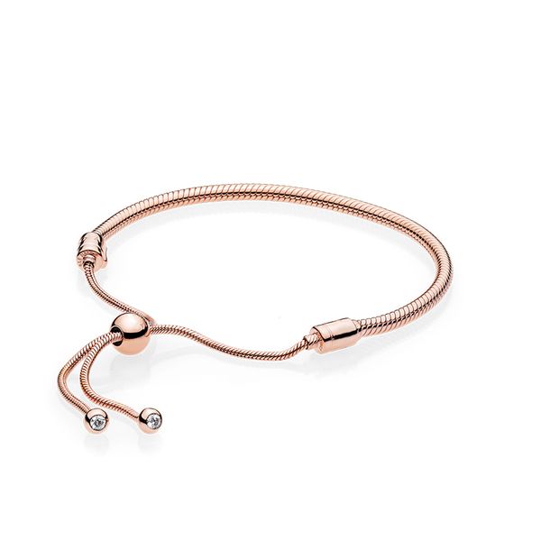 14K Rose Gold Hand Rope BRACELET for Pandora 925 Silver Wedding Jewelry Bracelets Set for Women with Original Gift Box
14K Rose Gold Hand Rope BRACELET for Pandora 925 Silver Wedding Jewelry Bracelets Set for Women with Original Gift Box