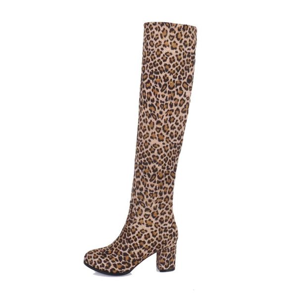 boots round toe over the knee thigh women's high-heeled elastic thick with all-match slim women, Black
boots round toe over the knee thigh women's high-heeled elastic thick with all-match slim women, Black