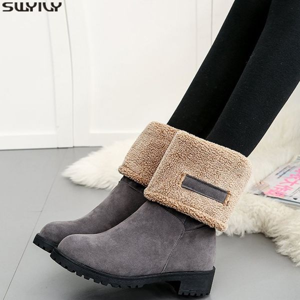 swyivy корова suede клин женщины зимняя обувь женский короткий плюш 2020 теплый снег сапоги женщины сапоги черные ботинки женщина резиновые, Black
swyivy корова suede клин женщины зимняя обувь женский короткий плюш 2020 теплый снег сапоги женщины сапоги черные ботинки женщина резиновые, Black